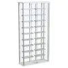 Coaster Fine Furniture 182037 Montara - Tempered Glass Wine Storage LED Curio Cabinet - Chrome
