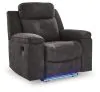 Benchcraft® 6360529 Brysonview - Zero Wall Recliner - Charcoal
