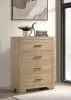 Coaster Fine Furniture 223115 Arielle - 4-Drawer Bedroom Chest Of Drawers - Light Oak