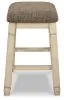 Ashley Furniture D647-024 Bolanburg - Upholstered Stool (Set of 2) - Beige