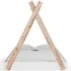Ashley Furniture EB1221-122 Piperton - Full Tent Complete Bed in Box - Brown / White