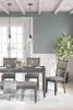 Ashley Furniture D425-325 Wrenning - Dining Room Table Set (Set of 6) - Gray