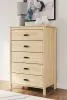 Ashley Furniture EB2444-245 Cabinella - Five Drawer Chest - Tan