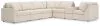 Ashley Furniture 92103S33 Ashley Furniture 92103S33 Modmax - 7-Piece Sectional With Storage Console And Laf Corner Chair - Oyster