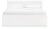 Ashley Furniture EB9630B21 Ashley Furniture EB9630B21 Onita - King Panel Platform Bed With 2 Side Storage - White