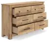 Ashley Furniture PCB1170-31 Ashley Furniture PCB1170-31 Makidern - Six Drawer Dresser - Tan