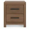 Ashley Furniture PCB1116-92 Ashley Furniture PCB1116-92 Broachmyn - Two Drawer Night Stand - Auburn