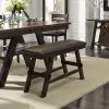 Liberty Furniture 116-B900124 Lawson - Counter Bench - Light & Dark Espresso
