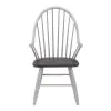 Liberty Furniture 139WH-C1000A Liberty Furniture 139WH-C1000A Farmhouse - Windsor Back Arm Chair - Two Tone White / Wood Tone