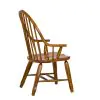 Liberty Furniture 17-C2051 Treasures - Bow Back Arm Chair - Rustic Oak