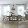 Liberty Furniture 944-CD-9TRS Liberty Furniture 944-CD-9TRS Westfield - 9 Piece Trestle Table Set - Havana Brown