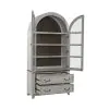 Liberty Furniture 237-DR-CC River Place - Curio Cabinet - Riverstone White & Tobacco