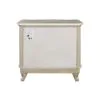 New Classic B992-040M Monique - Nightstand With Marble Top - Champagne