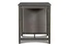New Classic D1701-32S-GRY Gia - Counter Table With 2 Chairs & Storage Shelf - Gray