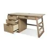 Riverside Furniture 28130 Perspectives - Single Pedestal Desk - Sun-Drenched Acacia