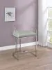 CoasterElevations 183405 Thermosolis - Clear Acrylic Counter Chair (Set of 2) - Chrome