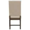 CoasterEssence 109143 Twain - Upholstered Dining Side Chairs (Set of 2) - Beige