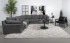 Coaster Fine Furniture 551681-SETA Sasha - 5 Piece Upholstered Modular Sectional - Barely Black