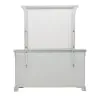 Pulaski Furniture P091-BR-K7 Pulaski Furniture P091-BR-K7 Madison Ridge - 10 Drawer Dresser And Framed Mirror - Light Oak
