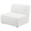 CoasterElevations 551621 Sunny - Upholstered Armless Chair Natural - Ivory