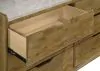 Coaster Fine Furniture 222973 Henderson - 6-Drawer Bedroom Dresser Cabinet - Medium Oak
