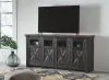 Ashley Furniture W736-68 Tyler Creek - Extra Large TV Stand - Black / Gray