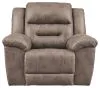 Ashley Furniture 3990598 Stoneland - Power Rocker Recliner - Light Brown