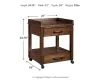 Ashley Furniture H675-11 Baldridge - Printer Stand - Rustic Brown