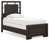 Ashley Furniture B441B2 Ashley Furniture B441B2 Covetown - Twin Panel Bed - Dark Brown