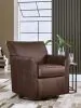 Ashley Furniture A3000820 Braydunn - Swivel Glider Accent Chair - Espresso Brown