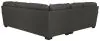 Jackson Furniture Industries 5473/72/46-58 Jackson Furniture Industries 5473/72/46-58 Crawford - 2 Piece Sectional With 9 Included Accent Pillows - Dark Gray