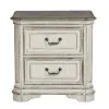Liberty Furniture 244-BR61 Magnolia Manor - 2 Drawer Nightstand - Antique White