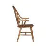 Liberty Furniture 382-C1000A Hearthstone Ridge - Windsor Back Arm Chair - Tobacco / Black