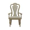 Liberty Furniture 244N-C2501A Liberty Furniture 244N-C2501A Magnolia Manor - Splat Back Upholstered Arm Chair - Weathered Bisque