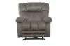 Jackson Furniture Industries 647937-1428/68 Dawkins - Power Lay Flat Reclining With Oversize Xtra Comfort Ottoman - Charcoal