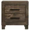 CoasterEveryday 222631KE-S4 Woodmont - 4 Piece Eastern King Platform Bedroom Set - Golden Brown