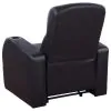 CoasterEssence 600001-S4B Cyrus - 5 Piece Upholstered Home Theater Seating - Black