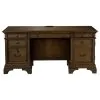 CoasterElevations 881282 Hartshill - 5-Drawer Credenza Office Desk Burnish Oak - Burnished Oak
