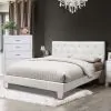 Furniture of America CM7949WH-Q-BED-VN Velen - Queen Bed - White