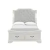 New Classic 00-493W-300 New Classic 00-493W-300 Lyndhurst - 5/0 Queen Bed - White