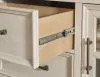 Benchcraft® B683B1 Shaybrock - Dresser And Mirror - Antique White / Brown