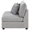 CoasterElevations 551511 Cambria - Upholstered Armless Chair - Gray