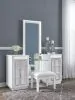 Ashley Furniture B822B7 Chalanna - Vanity With Mirror - White