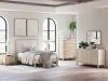 Ashley Furniture B2615/231/36/87/84/B100-12 Ashley Furniture B2615/231/36/87/84/B100-12 Cadmori - 5 Pc. - Dresser, Mirror, Full Upholstered Panel Bed - Two-tone