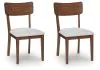 Ashley Furniture PCD609-07 Tameride - Dining Upholstered Side Chair (Set of 2) - Brown