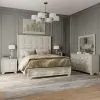 Pulaski Furniture P269-BR-K1 Pulaski Furniture P269-BR-K1 Camila - Queen Upholstered Bed - Cream
