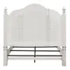 Liberty Furniture 652-BR-QPS Liberty Furniture 652-BR-QPS Farmhouse Reimagined - Queen Poster Bed - Antique White / Chestnut Tops