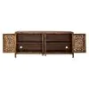 Liberty Furniture 2077-AC7432 Liberty Furniture 2077-AC7432 Marisol - 4 Door Accent TV Stand - Light Brown