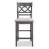 New Classic D1719-52S-GRY Cori - 5 Piece Counter Dining Set - Gray