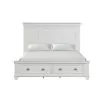 New Classic 00-B2118S-200 New Classic 00-B2118S-200 Jamestown - 6/0 California King Bed With Storage - White